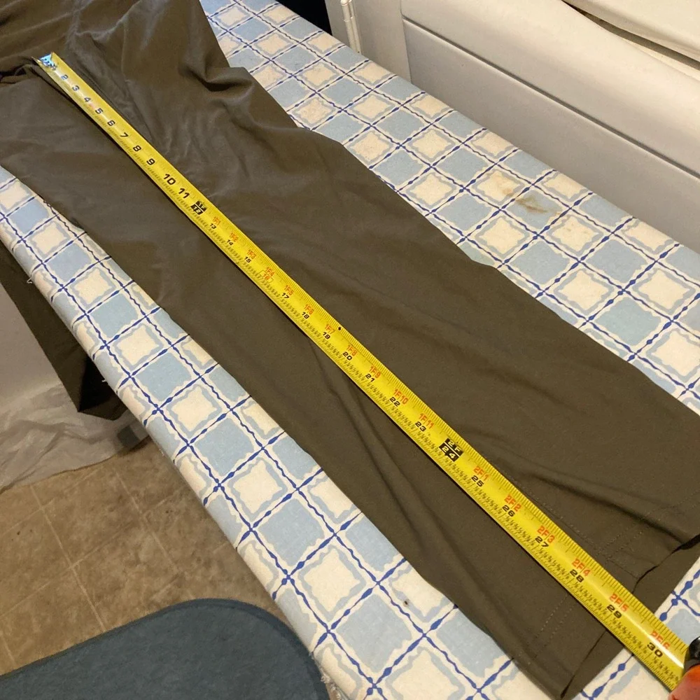 Orvis Mens Olive Green Hiking Pants 32x30 Performance Outdoor Tech Trousers